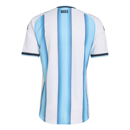 Men's Argentina World Cup 2026 Player Version Home Soccer Jersey - Slim Fit