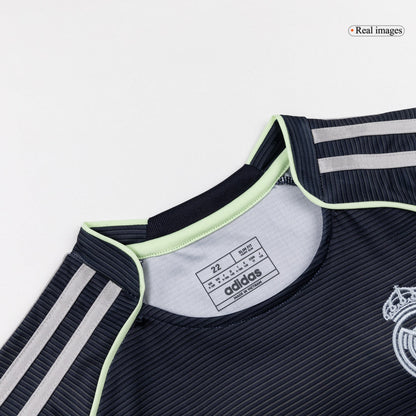 Kid's Real Madrid 2025/26 Away Soccer Jersey Full Kit [PREMIUM]