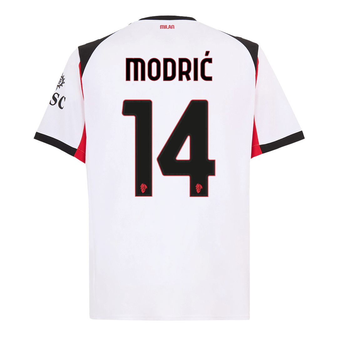 MODRIĆ #14 Men's AC Milan 2025/26 Away Soccer Jersey
