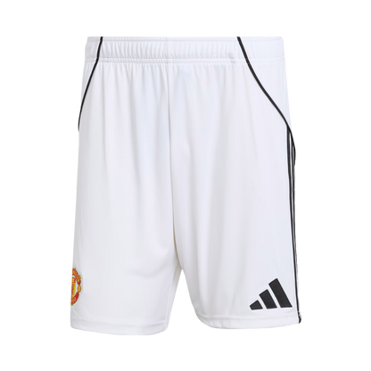 Men's Manchester United 2025/26 Home Soccer Shorts