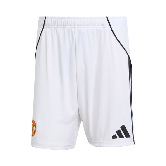 Men's Manchester United 2025/26 Home Soccer Shorts