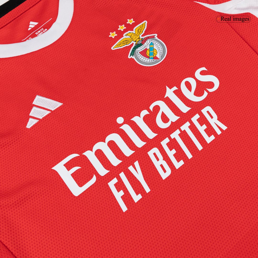 Kid's Benfica 2025/26 Home Soccer Jersey Kit
