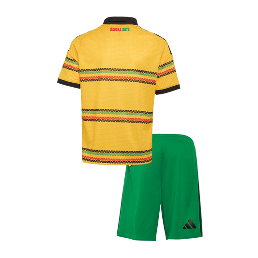 Kid's Jamaica World Cup 2026 Home Soccer Jersey Kit