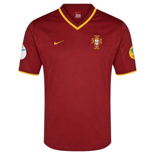Retro Men's Portugal 2000 Home Soccer Jersey