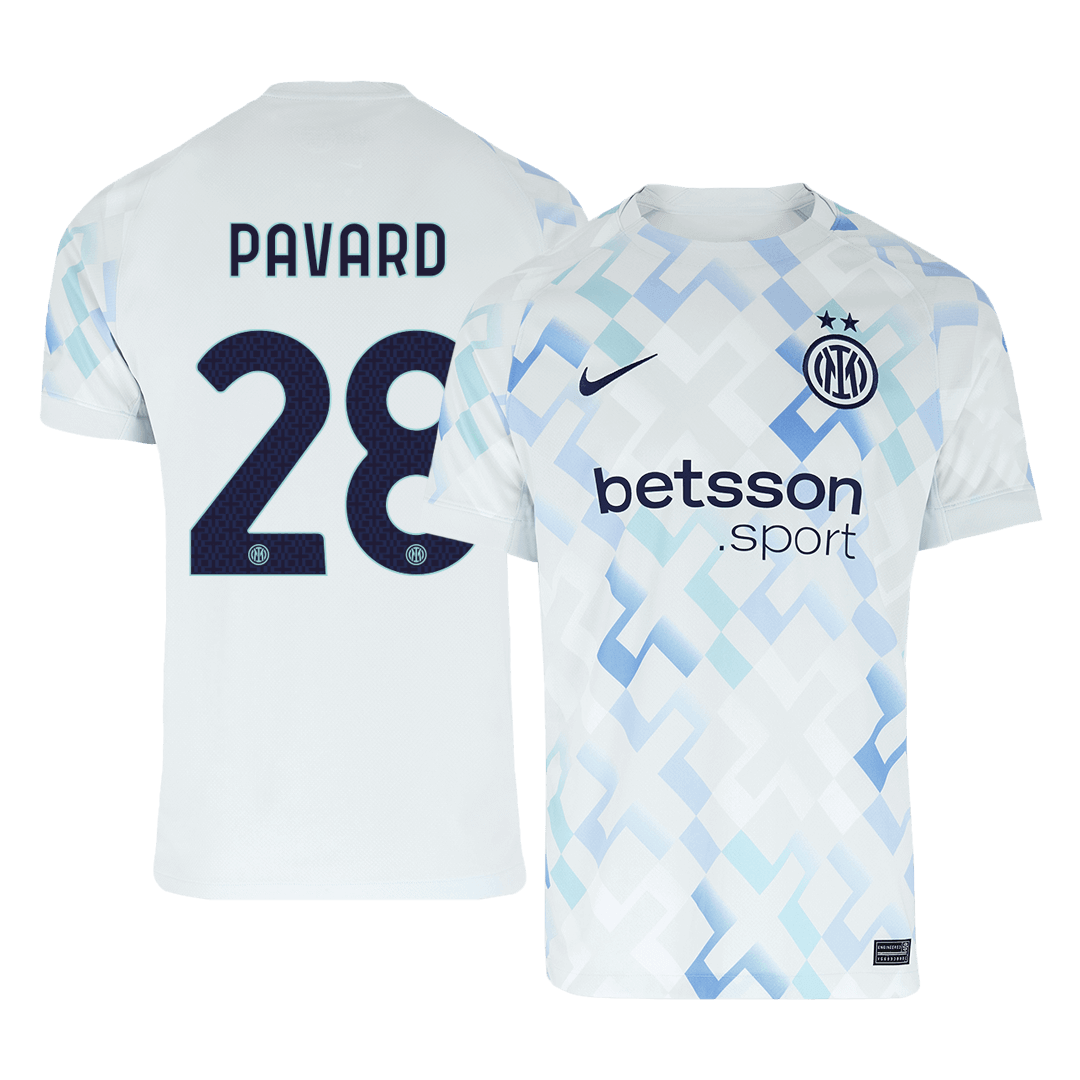 PAVARD #28 Men's Inter Milan 2025/26 Away Soccer Jersey
