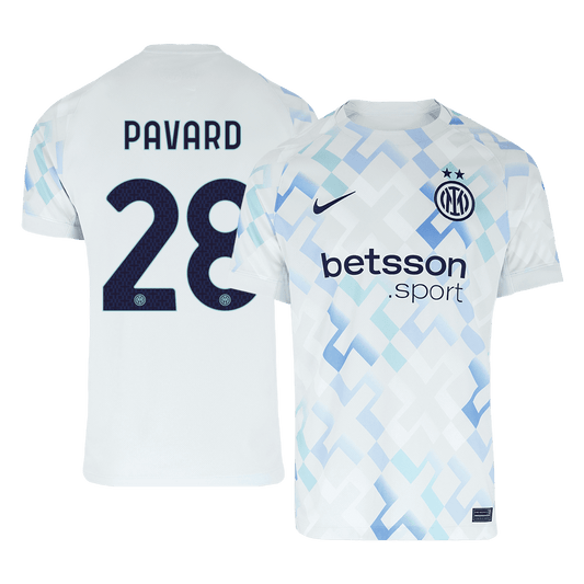 PAVARD #28 Men's Inter Milan 2025/26 Away Soccer Jersey