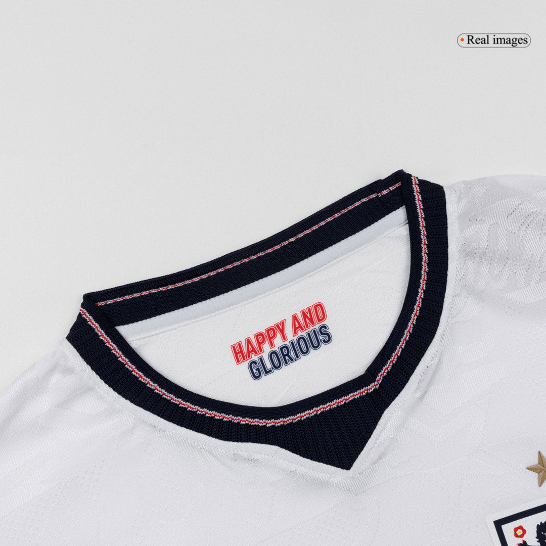 BELLINGHAM #10 Men's England World Cup 2026 Player Version Home Soccer Jersey - Slim Fit