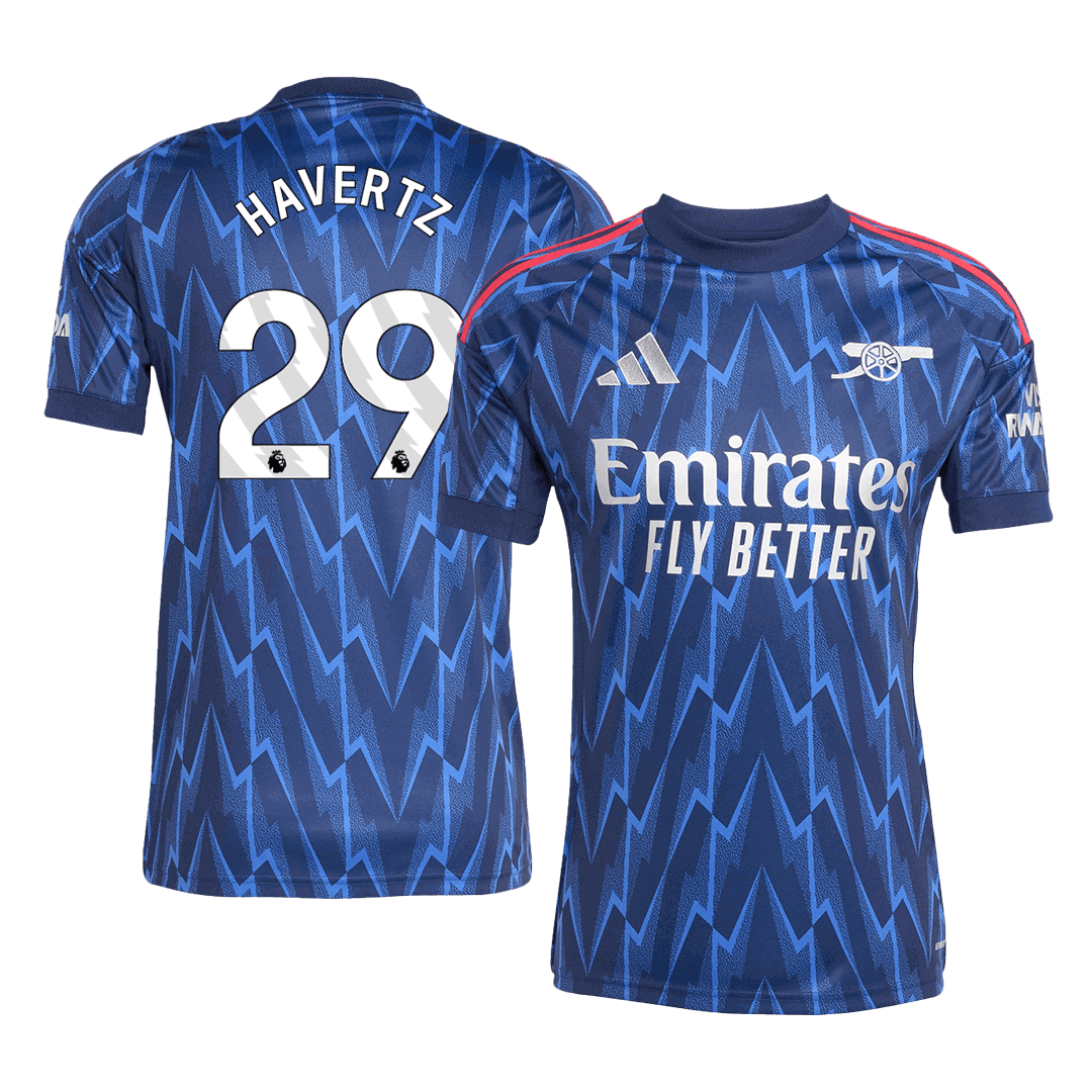 HAVERTZ #29 Men's Arsenal 2025/26 Away Soccer Jersey