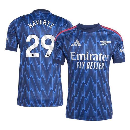 HAVERTZ #29 Men's Arsenal 2025/26 Away Soccer Jersey