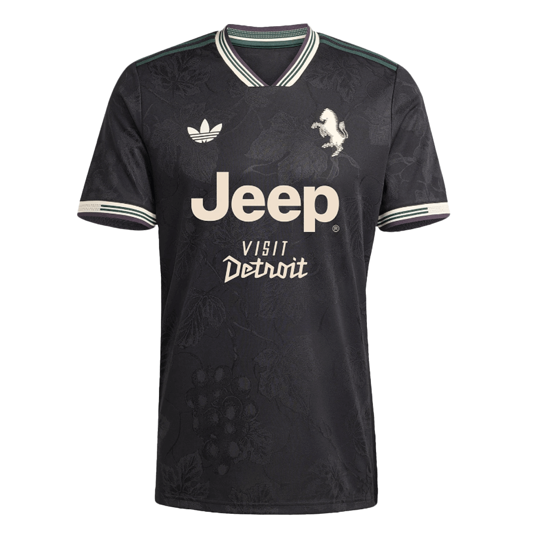 Men's Juventus 2025/26 Player Version Third Away Soccer Jersey - Slim Fit