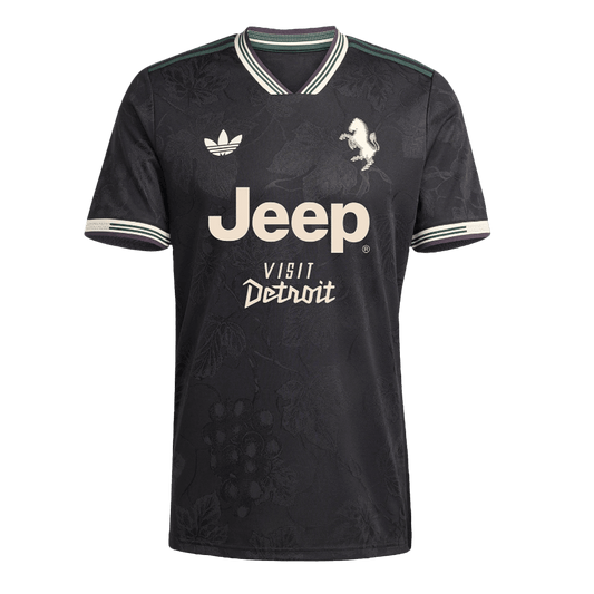 Men's Juventus 2025/26 Player Version Third Away Soccer Jersey - Slim Fit