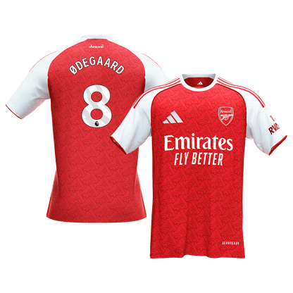ØDEGAARD #8 Men's Arsenal 2025/26 Home Soccer Jersey [PREMIUM]