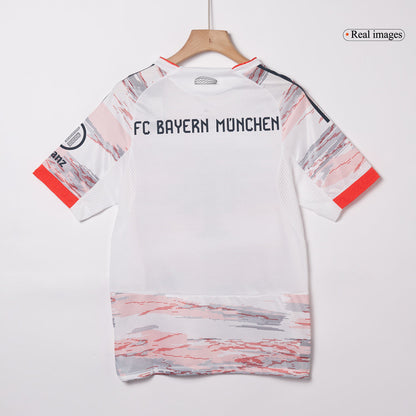 MÜLLER #25 Men's Bayern Munich 2025/26 Player Version Away Soccer Jersey - Slim Fit