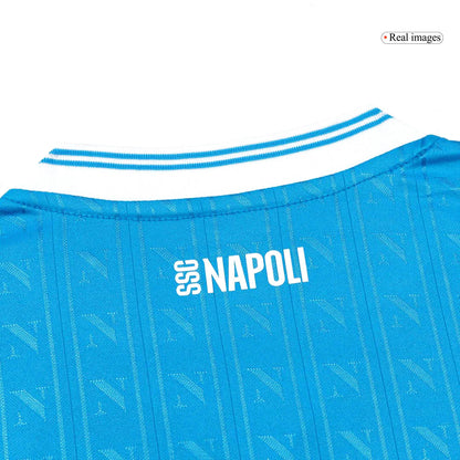 Men's Napoli 2025/26 Player Version Home Soccer Jersey - Slim Fit