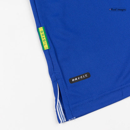 Retro Men's Brazil 1998 Away Soccer Jersey