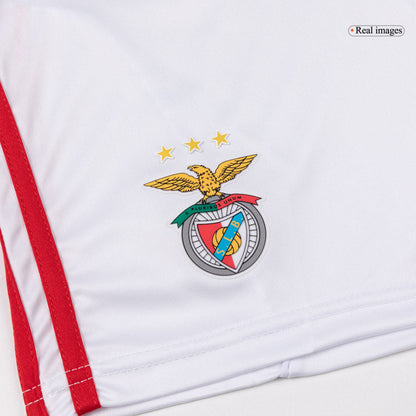 Kid's Benfica 2025/26 Third Away Soccer Jersey Kit