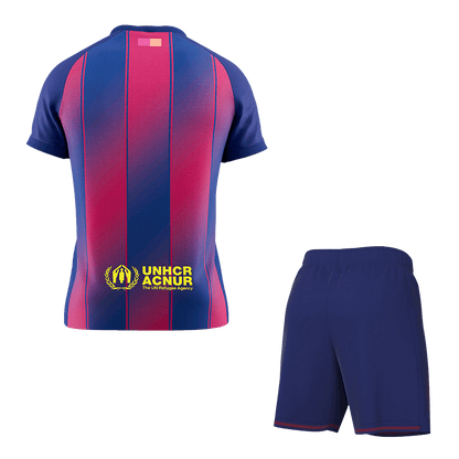 Men's Barcelona 2025/26 Home Soccer Jersey Kit [PREMIUM]