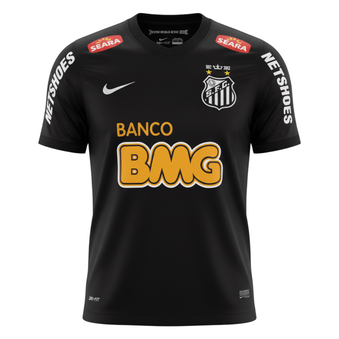 Retro Men's Santos FC 2011/12 Away Soccer Jersey