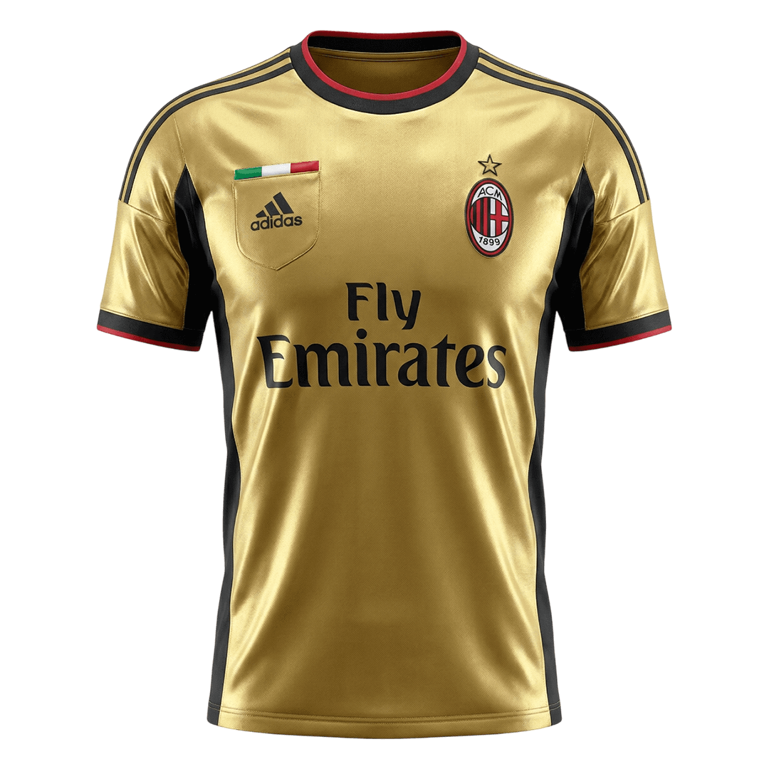 Retro Men's AC Milan 2013/14 Third Away Soccer Jersey