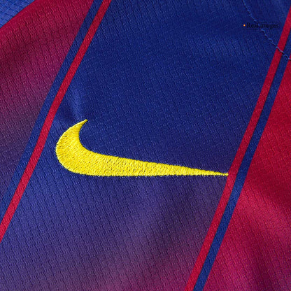 Kid's Barcelona 2025/26 Home Soccer Jersey Kit [PREMIUM]
