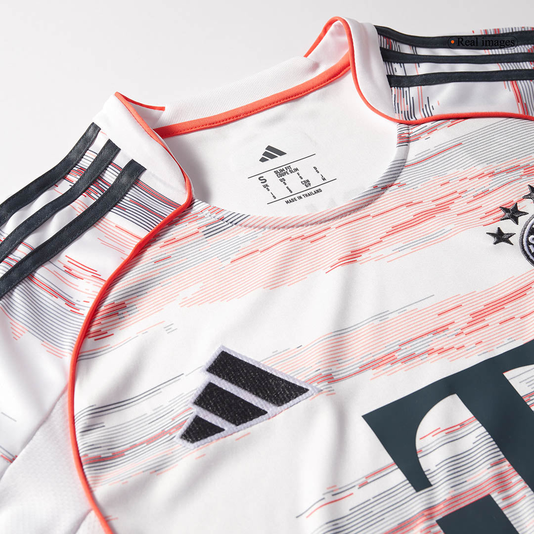 Men's Bayern Munich 2025/26 Away Soccer Jersey Full Kit