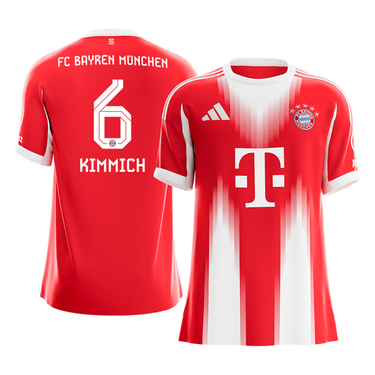 KIMMICH #6 Men's Bayern Munich 2025/26 Home Soccer Jersey [PREMIUM]