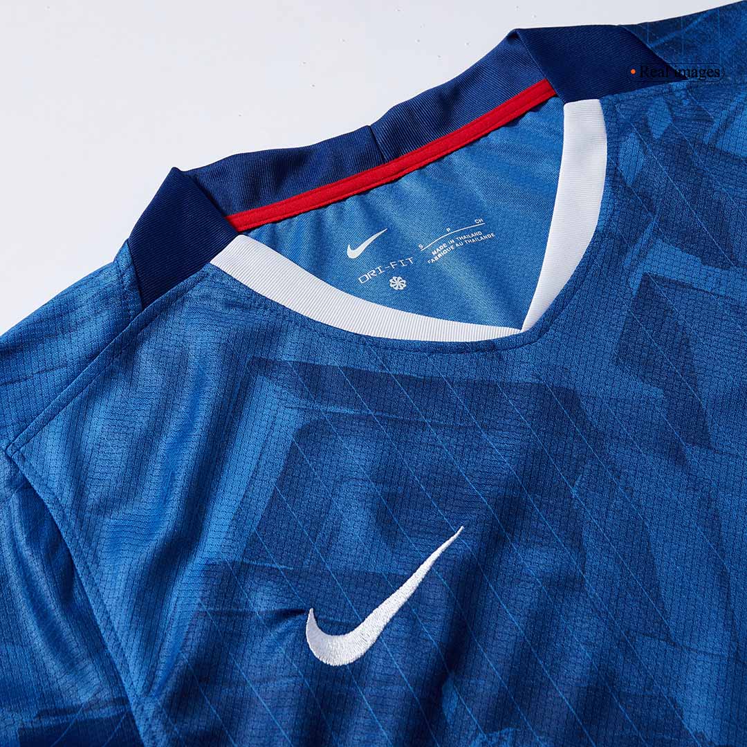 Men's Chelsea 2025/26 Home Long Sleeve Soccer Jersey