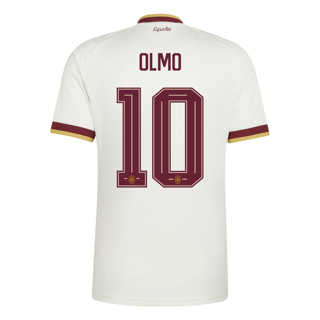 OLMO #10 Men's Spain World Cup 2026 Away Soccer Jersey