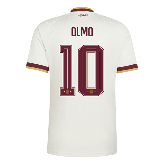 OLMO #10 Men's Spain World Cup 2026 Away Soccer Jersey