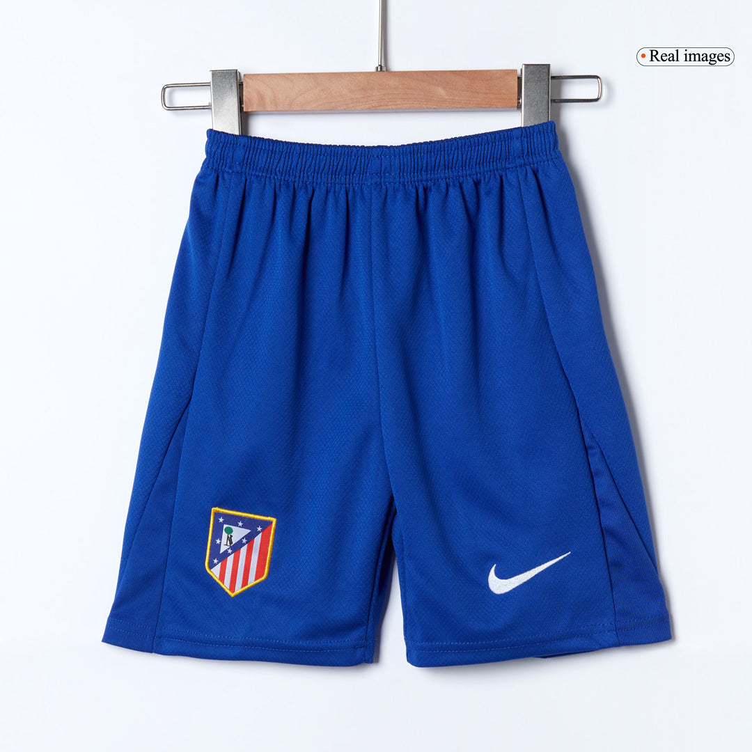Kid's Atletico Madrid 2025/26 Home Soccer Jersey Kit