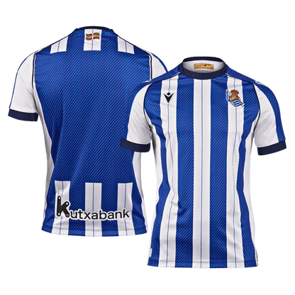 Men's Real Sociedad 2025/26 Home Soccer Jersey