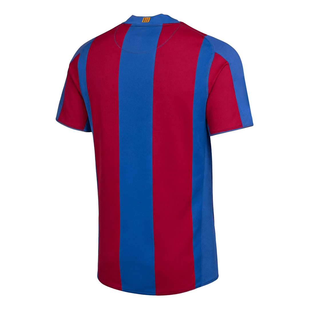 Retro Men's Barcelona 2007/08 Home Soccer Jersey