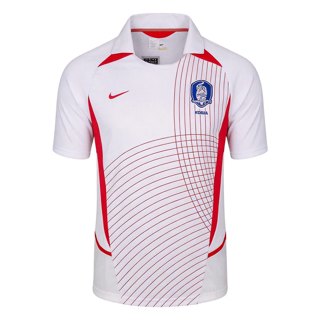 Retro Men's South Korea 2002 Away Soccer Jersey