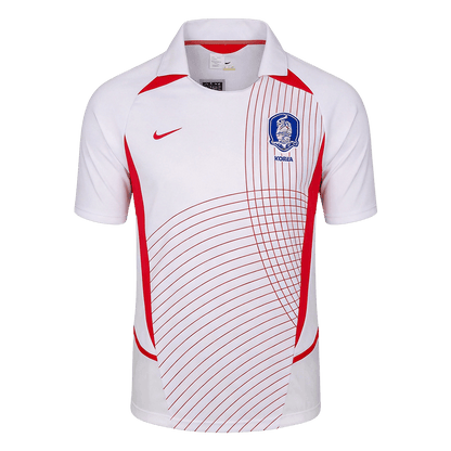 Retro Men's South Korea 2002 Away Soccer Jersey