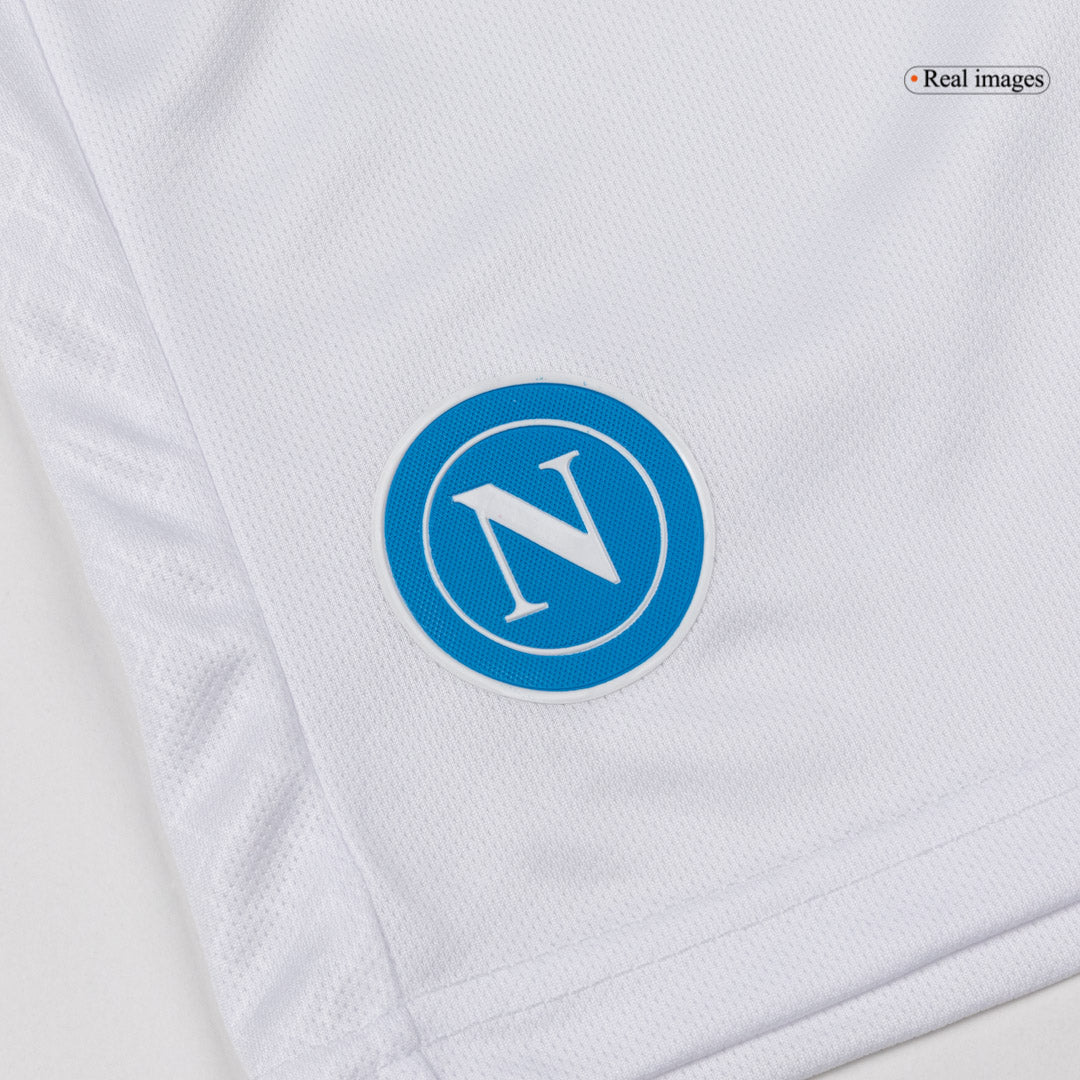 Kid's Napoli 2025/26 Home Soccer Jersey Full Kit
