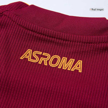 Men's Roma 2025/26 Home Soccer Jersey Kit