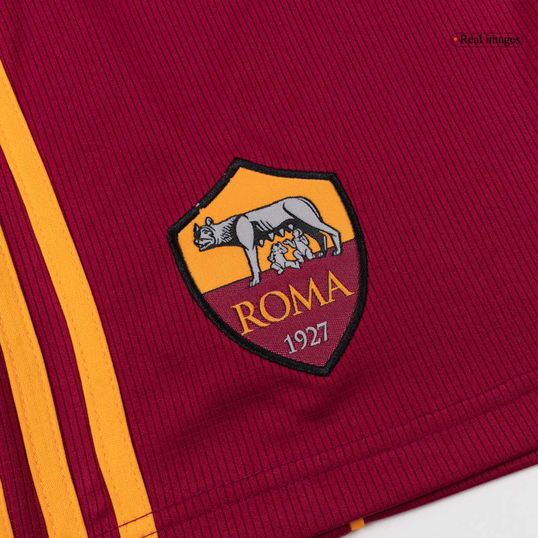 Men's Roma 2025/26 Home Soccer Shorts