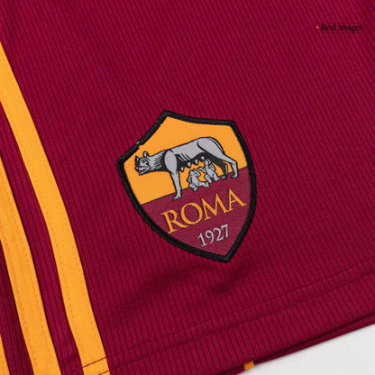 Men's Roma 2025/26 Home Soccer Shorts
