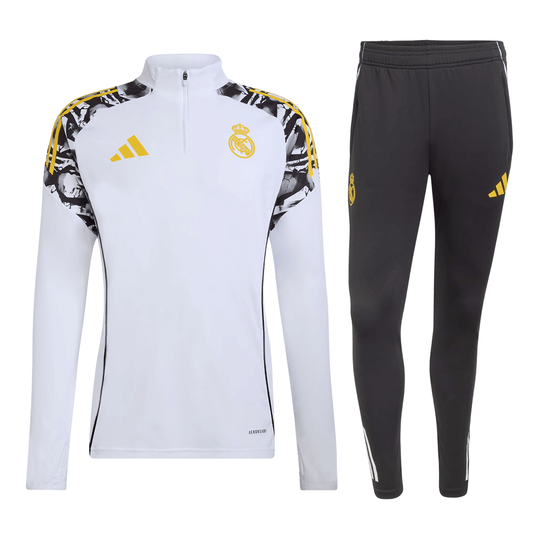 Kid's Real Madrid 2025/26 Zipper Sweatshirt Kit