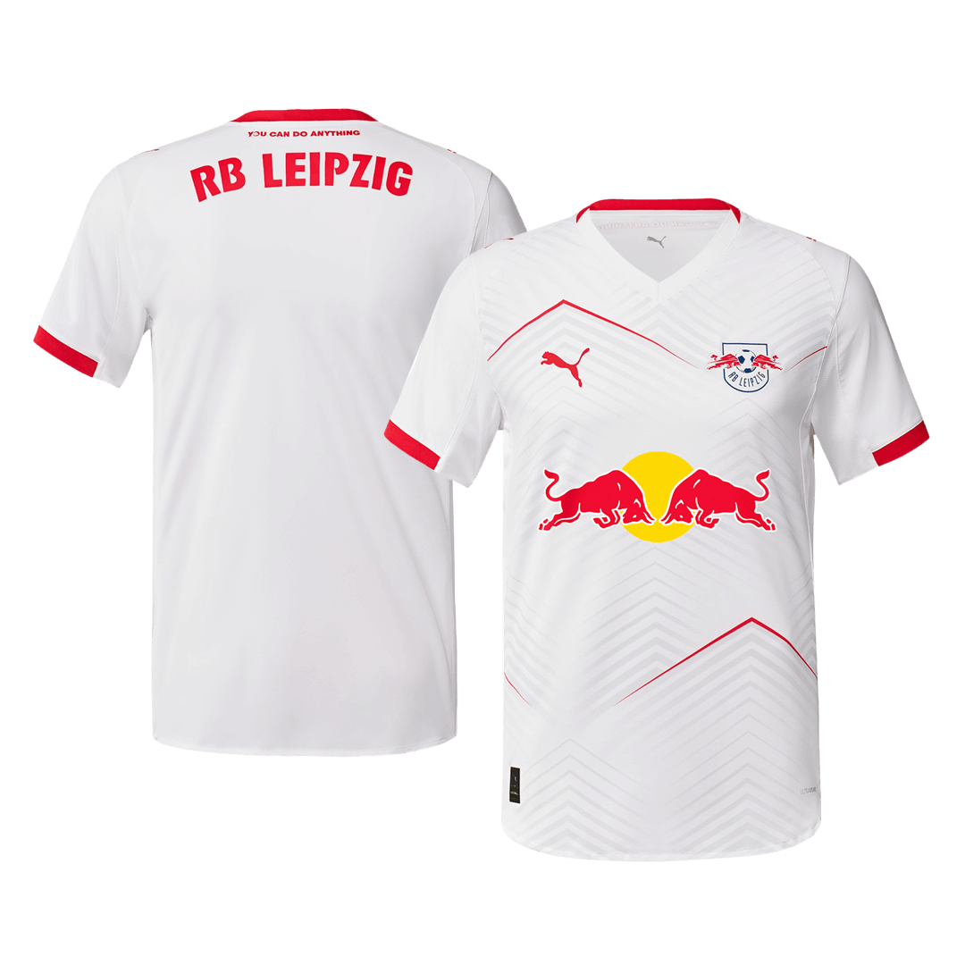 Men's RB Leipzig 2025/26 Player Version Home Soccer Jersey - Slim Fit