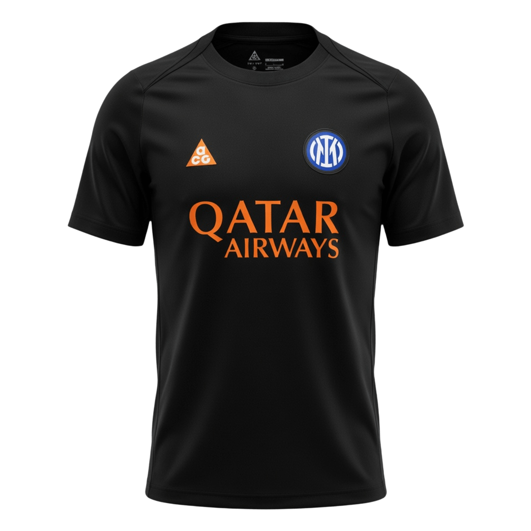 Men's Inter Milan 2025/26 Pre-Match Soccer Jersey
