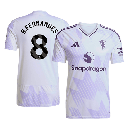 B.FERNANDES #8 Men's Manchester United 2025/26 Away Soccer Jersey
