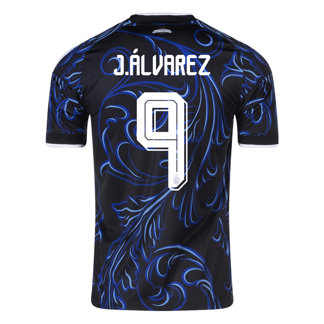 J. ÁLVAREZ #9 Men's Argentina World Cup 2026 Away Soccer Jersey