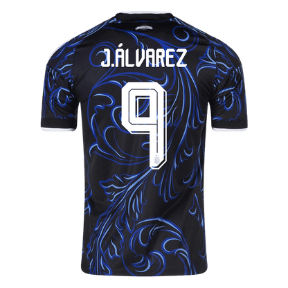 J. ÁLVAREZ #9 Men's Argentina World Cup 2026 Away Soccer Jersey