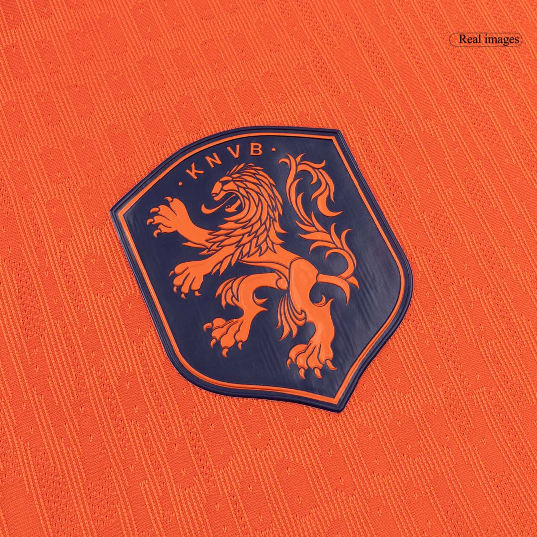 XAVI #7 Men's Netherlands World Cup 2026 Player Version Home Soccer Jersey - Slim Fit