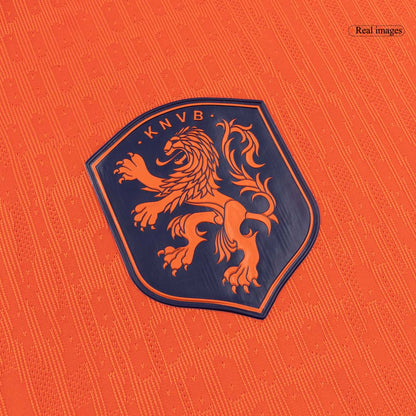 XAVI #7 Men's Netherlands World Cup 2026 Player Version Home Soccer Jersey - Slim Fit
