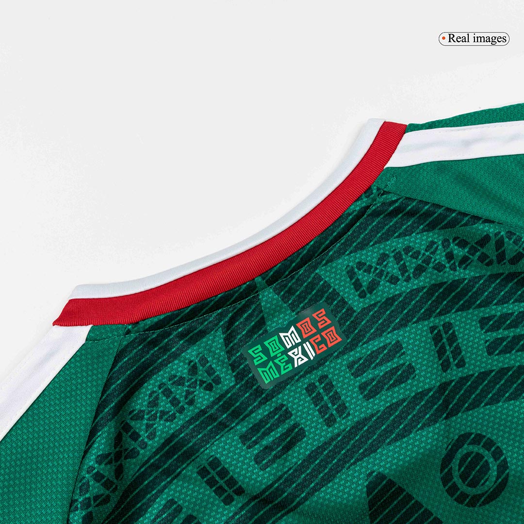Men's Mexico World Cup 2026 Home Long Sleeve Soccer Jersey