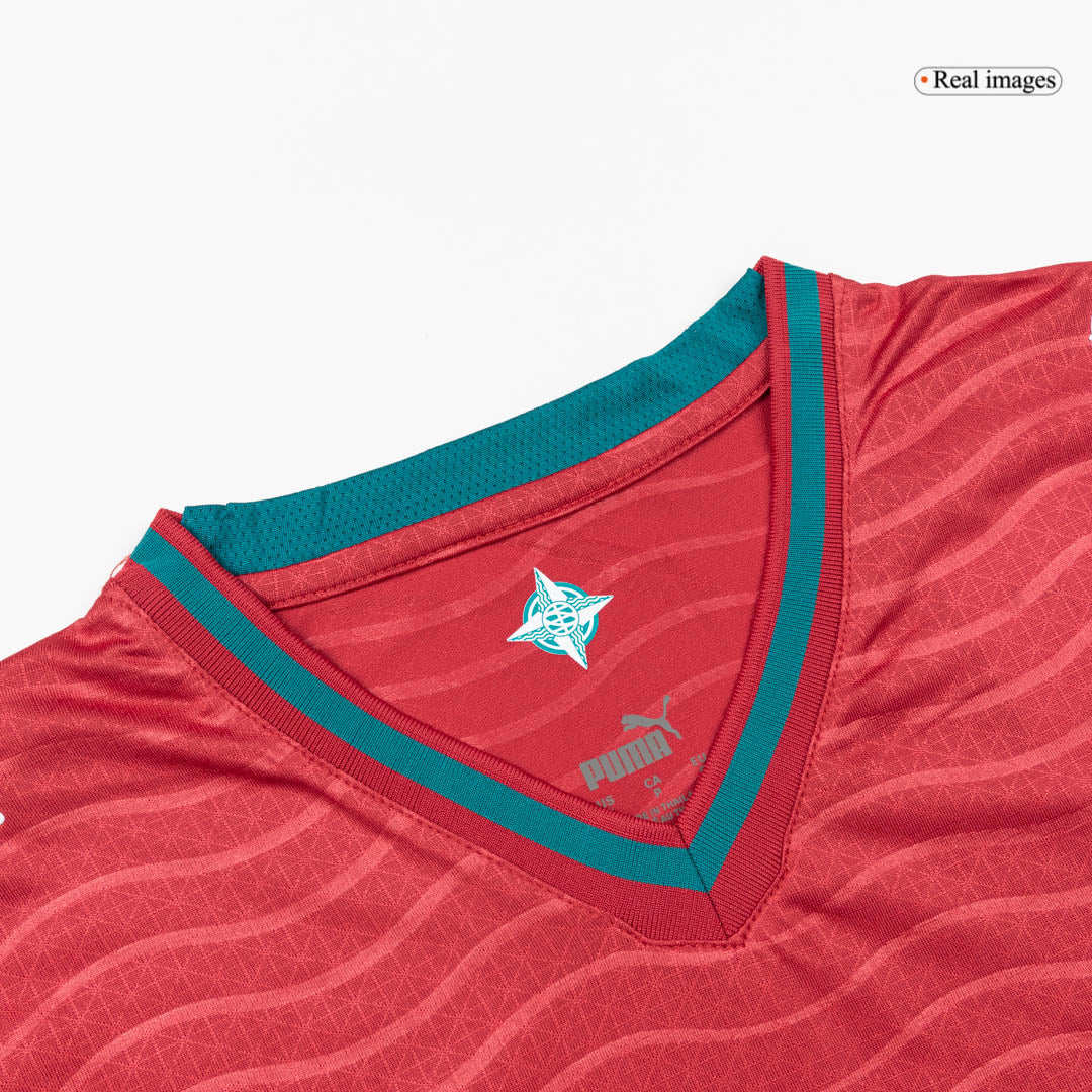 Men's Portugal World Cup 2026 Player Version Home Soccer Jersey - Slim Fit