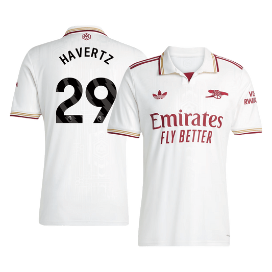 HAVERTZ #29 Men's Arsenal 2025/26 Third Away Soccer Jersey