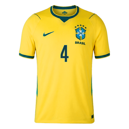 MARQUINHOS #4 Men's Brazil World Cup 2026 Home Soccer Jersey [PREMIUM]